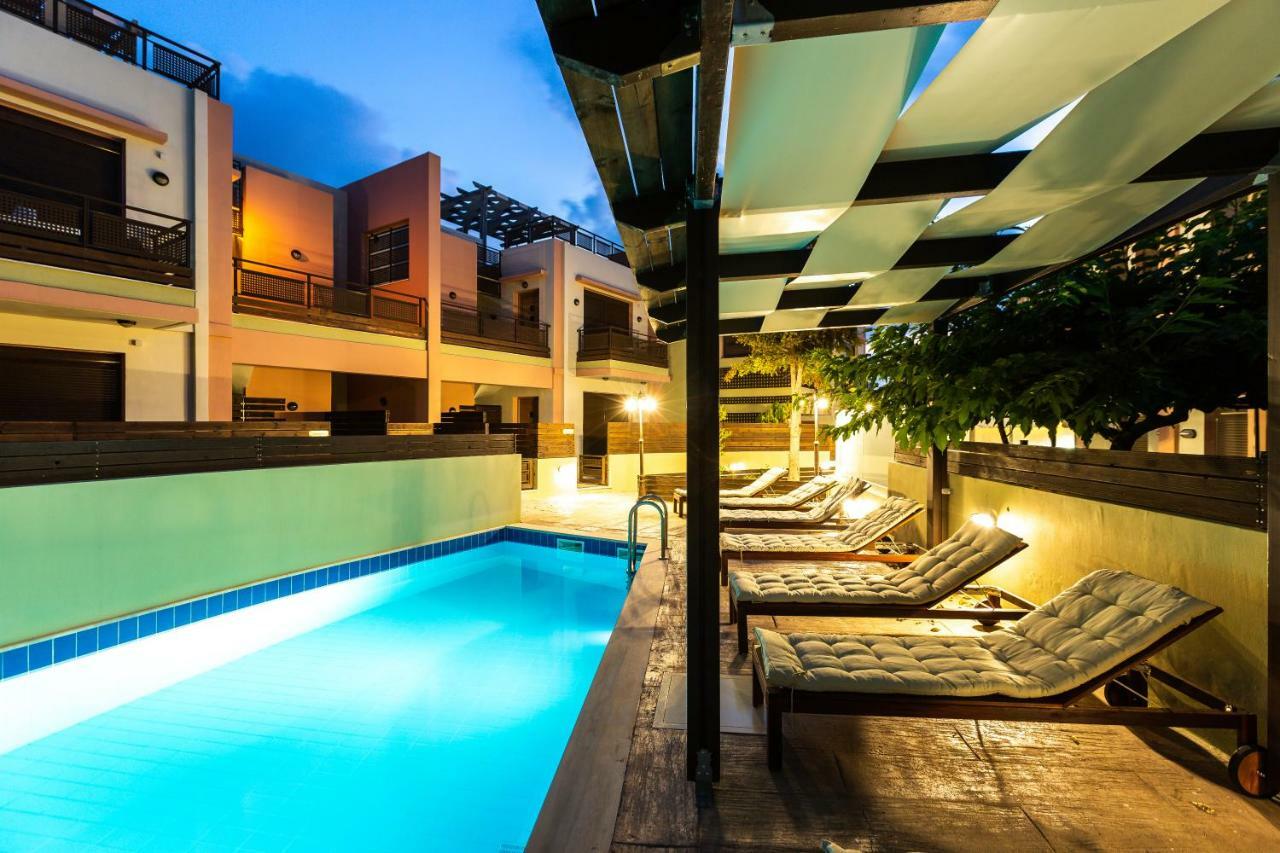 Cretan Royalty Hotell Rethymno Eksteriør bilde